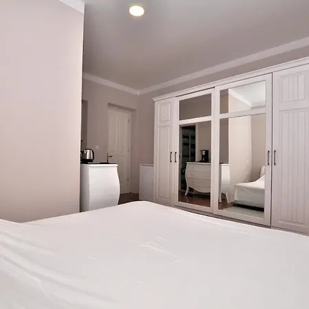 Apartment Bedroom With Bathroom Shower Split