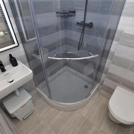 Bedroom With Bathroom Shower